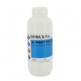 GIRBA-055 Аппретура для гладкой кожи, APPRETTO, матовый,флакон,100 мл.(бесцветный)