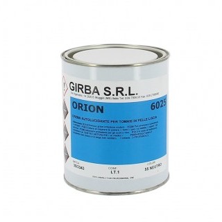 GIRBA-316 Крем-самоблеск для отделки гладкой кожи ,ORION,ж/б,1000 мл.(черный)
